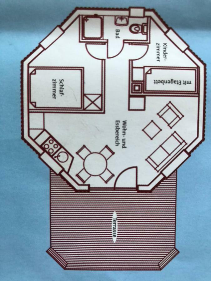 Ostseebungalow-Peters Borgerende-Rethwisch Bagian luar foto